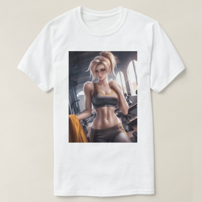 Camiseta Gym Mercy 91 (Diseño del anverso)