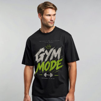 Camiseta Gym Mode Savage Alpha – La Disciplina Con