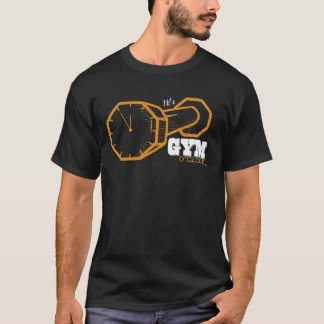 Camiseta Gym O'clock Funny Workout Fitness Ejercicio Saluda