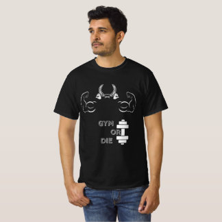 Camiseta Gym or Die – Motivación de Fitness Extrem