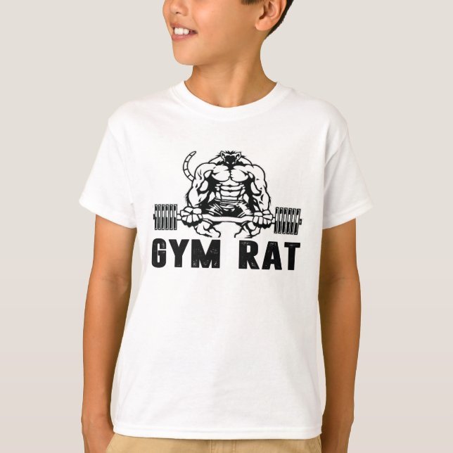 Camiseta Gym Rat (Anverso)