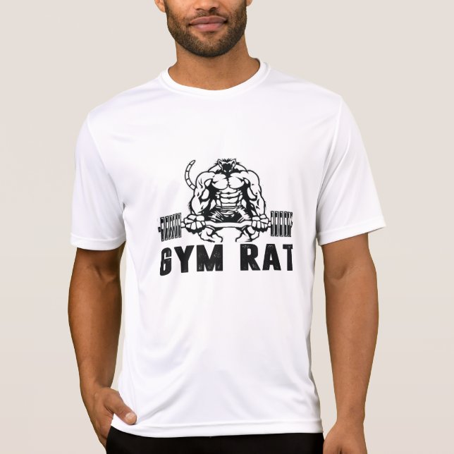Camiseta Gym Rat (Anverso)