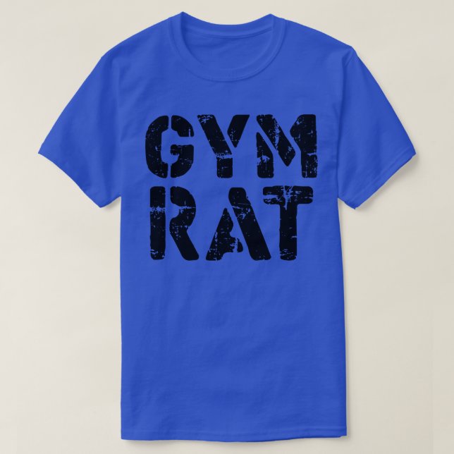 Camiseta Gym Rat (Diseño del anverso)