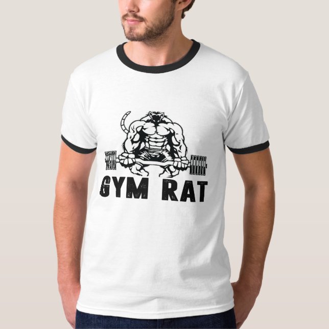 Camiseta Gym Rat (Anverso)