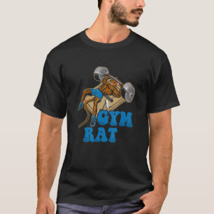 Camiseta Gym Rat Bodybuilding Contra Las Ratas De Mousetram
