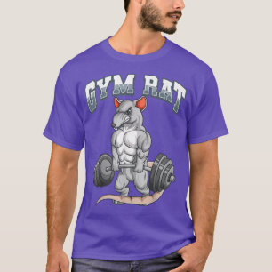 Camiseta Gym Rat Fitness Bodybuilding