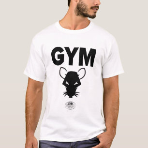 Camiseta Gym Rat Funny Workout TShirt