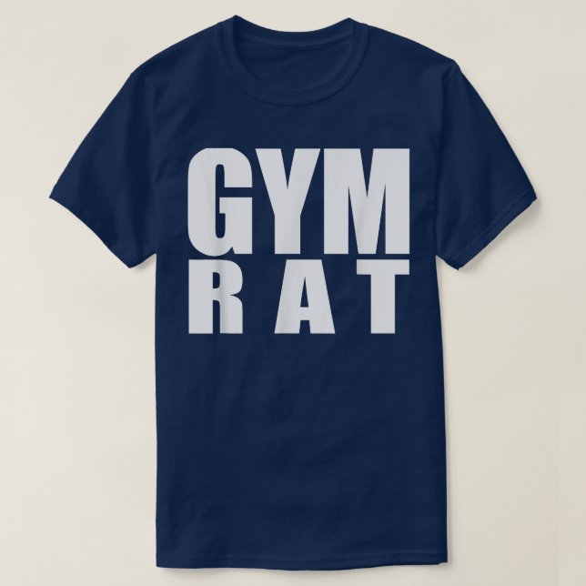 Camiseta Gym Rat T Tee (Diseño del anverso)