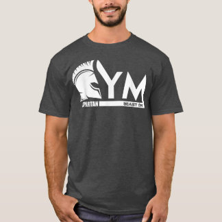 Camiseta Gym Spartan Beast En Gym Motivation Fitness Say