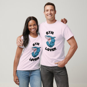 Camiseta GYM T-Shirt, amante de los delfines