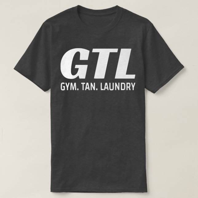 Camiseta Gym Tan Laundry T  (Diseño del anverso)