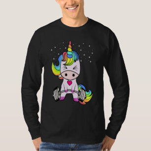 Camiseta Gym Unicorn Workout Deadrising Funny Weight lifit