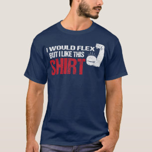 Camiseta Gym Workout Bisceps Ejercicio que huiría pero me g