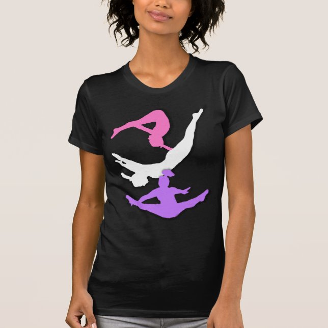 Camiseta Gymanst del trampolín (Anverso)