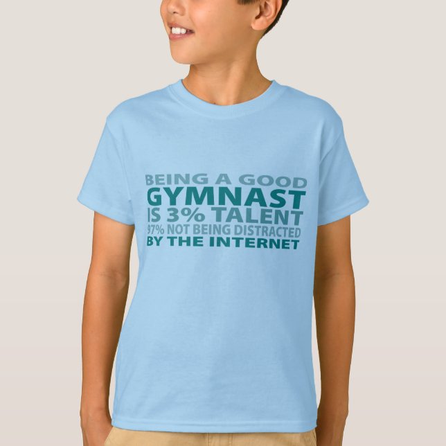 Camiseta Gymnast 3% Talent (Anverso)