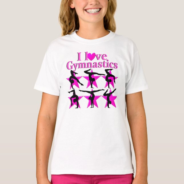 CAMISETA GYMNAST DE ESTRELLA DE PINK (Anverso)