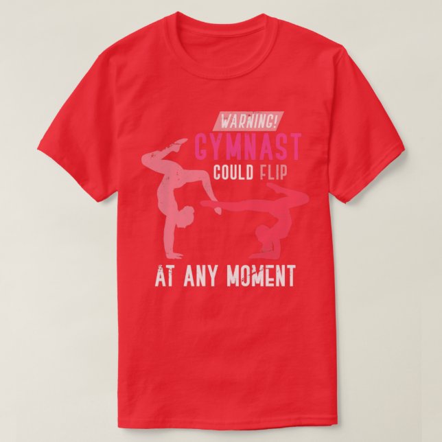 Camiseta Gymnast Flip Gift Gymnastics (Diseño del anverso)