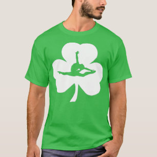 Camiseta Gymnast Irish Shamrock Gymnastics St Patricks