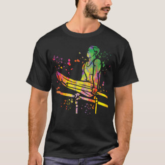 Camiseta Gymnast Parallel Bars Boys Kids Artistic Gymnastic
