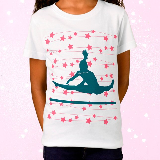Camiseta Gymnast Swirling Stars (Subido por el creador)