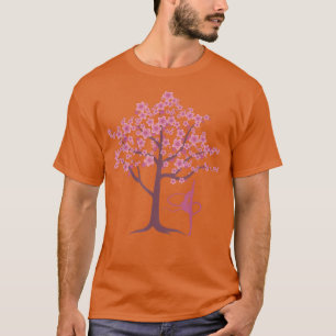 Camiseta Gymnastics Sport Cherry Blossom Tree Sakura Acroba