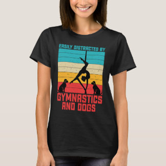 Camiseta Gymnastics Women men Girls Teens Gymnast Dance Ret