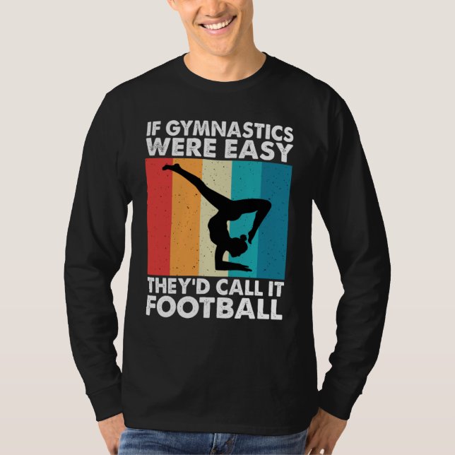 Camiseta Gymnastics Women men Girls Teens Gymnast Dance Ret (Anverso)