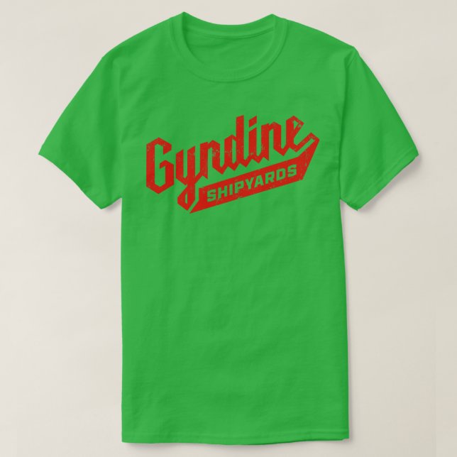 Camiseta Gyndine Shipyards (Diseño del anverso)