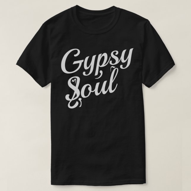 Camiseta Gypsy Soul (Diseño del anverso)