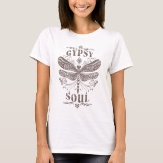 Camiseta Gypsy Soul - Dragonfly bohemio