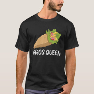 Camiseta Gyros Graciosos Para Mujeres Mamá Gyro Carne Pita