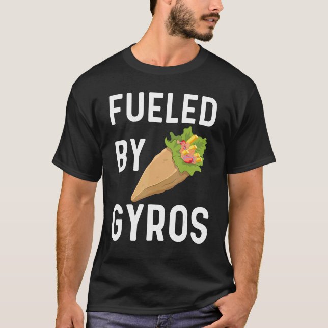 Camiseta Gyros Para Hombres Mujeres Gyro Carne Pita Doner K (Anverso)