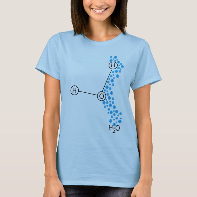 Camiseta h2o - agua (Anverso)