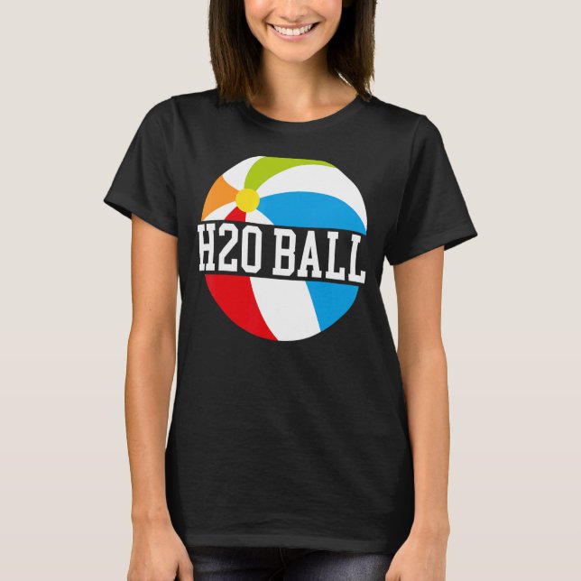 Camiseta H2O Ball Pool Fiesta Inflable Sphere Water Ball L (Anverso)