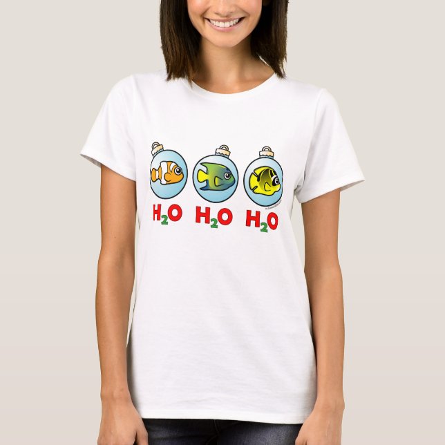 Camiseta H2O H2O H2O Scubadorable (Anverso)