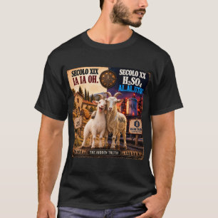 Camiseta H2SO4 Cabra – La Verdad Oculta