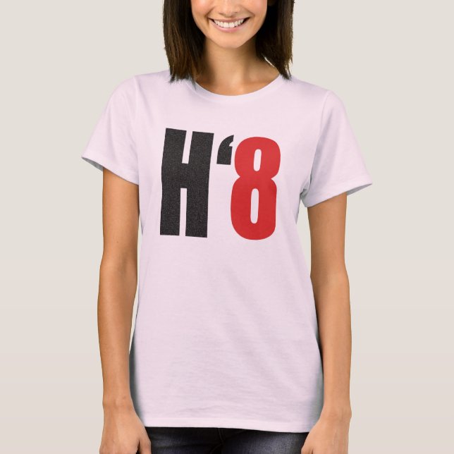Camiseta H8TE: Votar no al Prop. 8 (Anverso)