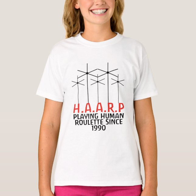 CAMISETA H.A.A.R.P (Anverso)