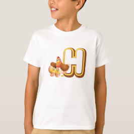 Camiseta H de Gallina