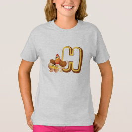 Camiseta H de Gallina