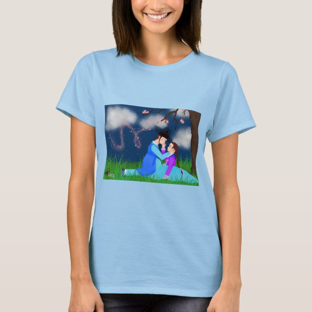 Camiseta H de pareja hanbok (Anverso)