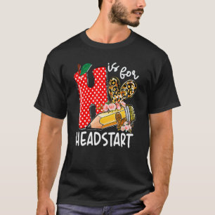 Camiseta H Es Para Adultos Feliz Primer Día De Enseñanza Es