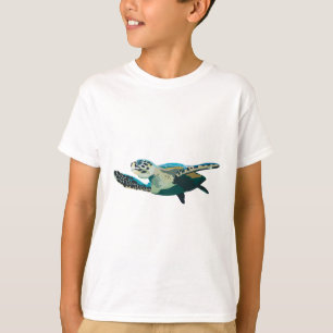 Camiseta H es para Hawksbill Turtle