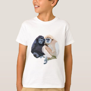 Camiseta H es para Hoolock Gibbon