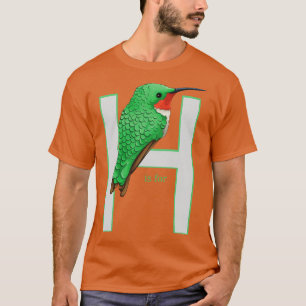 Camiseta H es para Hummingbird TShirt