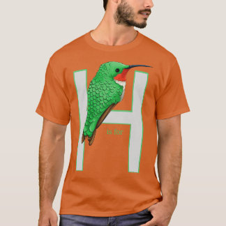 Camiseta H es para Hummingbird TShirt