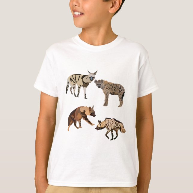 Camiseta H es para Hyena (Anverso)
