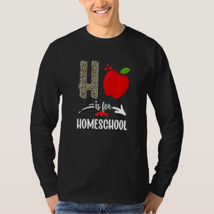 Camiseta H Es Para La Plaza De Maestros De Homeschool Leopa