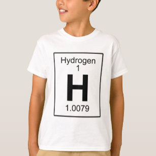 Camiseta H - Hidrógeno