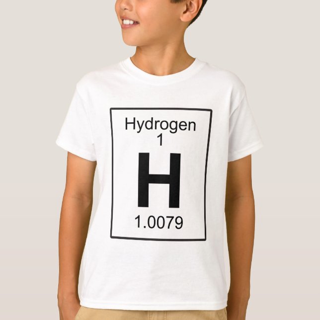 Camiseta H - Hidrógeno (Anverso)